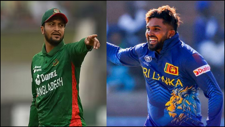 টি-টোয়েন্টি: অলরাউন্ডার তালিকায় যৌথভাবে শীর্ষে সাকিব ও হাসারাঙ্গা