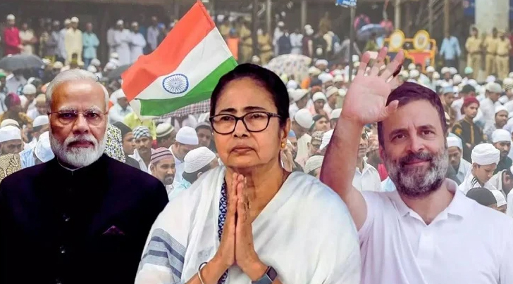 পশ্চিমবঙ্গে চমক দেখাল মমতা, শরীকদের কাঁধে ভর করে ভারত সরকারে যাচ্ছে মোদি