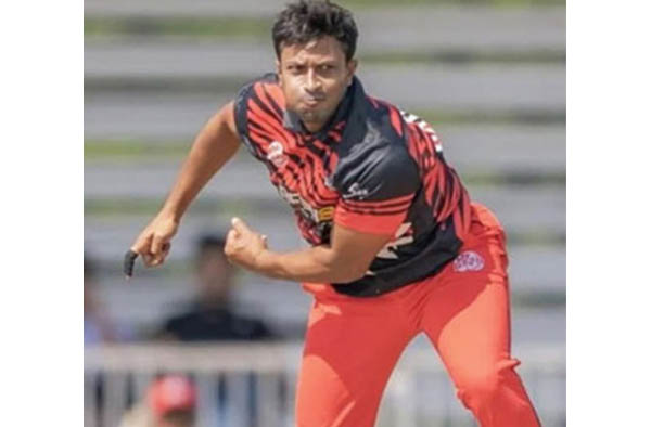গ্লোবাল টি-টোয়েন্টি: অবশেষে বল হাতে জ্বলে উঠলেন সাকিব