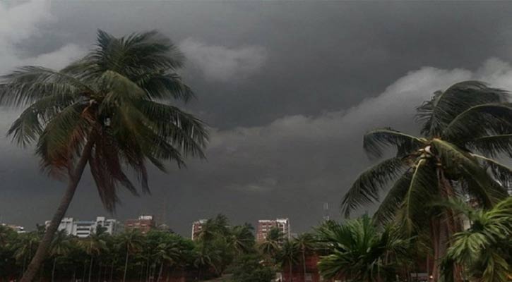 ১০ অঞ্চলে ৬০ কিলোমিটার বেগে ঝড় হতে পারে