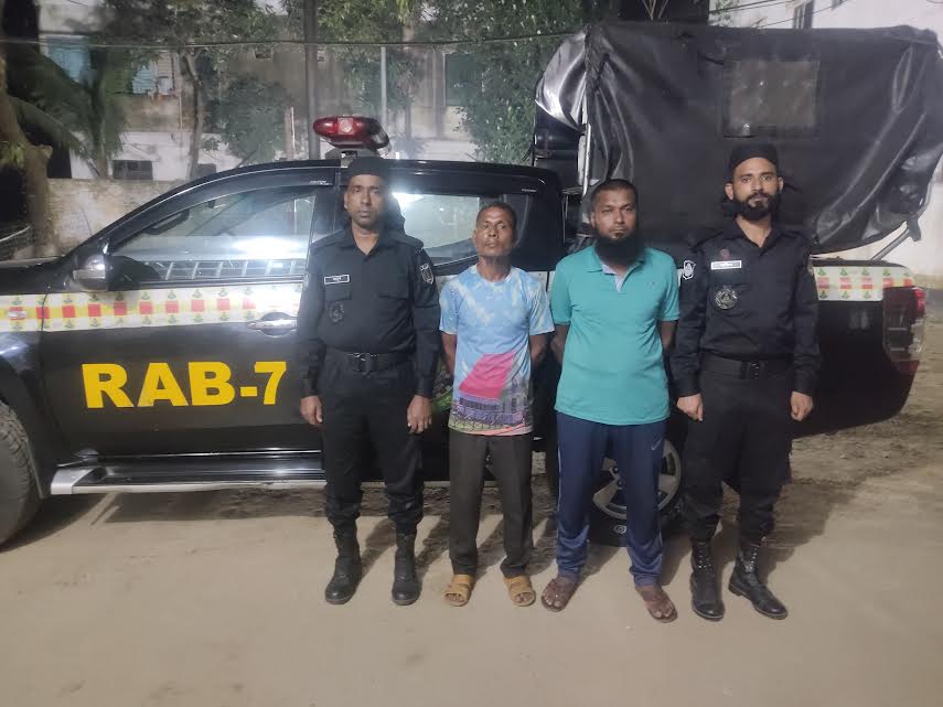 বারইয়ারহাটে র‍্যাবের মাদকবিরোধী অভিযানে ৫৮ কেজি গাঁজা উদ্ধার, গ্রেফতার ২