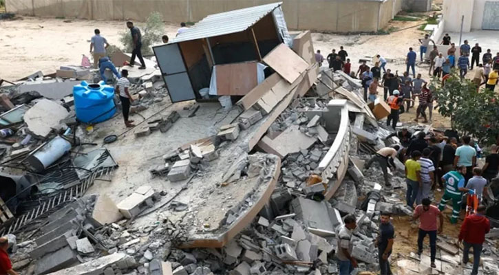 গাজায় ইসরায়েলি হামলায় নিহত ৭২, মোট মৃত্যু ৫৬ হাজার ৩৩১ 