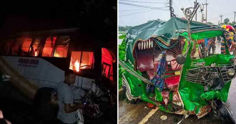 ময়মনসিংহে দুই সড়ক দুর্ঘটনায় নিহত বেড়ে ১১
