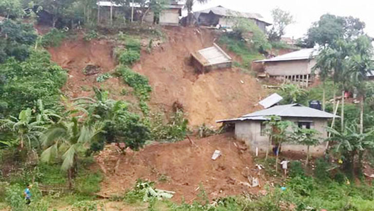 চট্টগ্রাম অঞ্চলে পাহাড় ধসের শঙ্কা