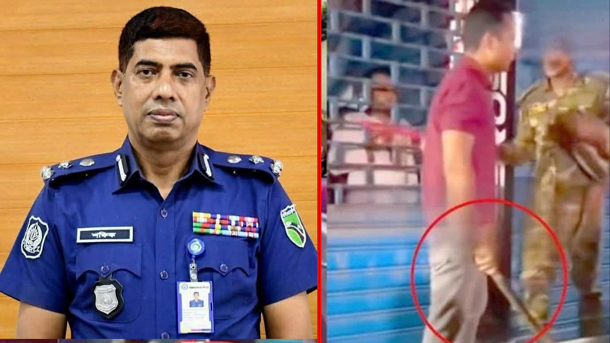 নুরের ওপর হামলা : মেরুন রঙের টি-শার্ট পরিহিত ওই যুবক ডিবির কেউ নন: ডিবিপ্রধান