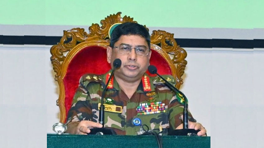 দেশের মানুষ এখন সেনাসদস্যদের দিকে তাকিয়ে আছে: সেনাপ্রধান