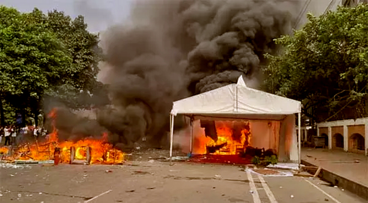 জুলাই সনদ স্বাক্ষরের আগে পুলিশের ওপর হামলা, চার মামলায় আসামি ৯০০