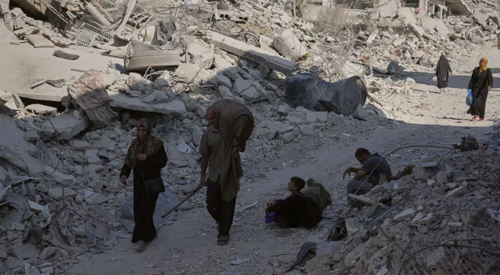 গাজায় যুদ্ধবিরতি ভেঙে ইসরায়েলের হামলা, নারী-শিশুসহ ১১ জনকে হত্যা