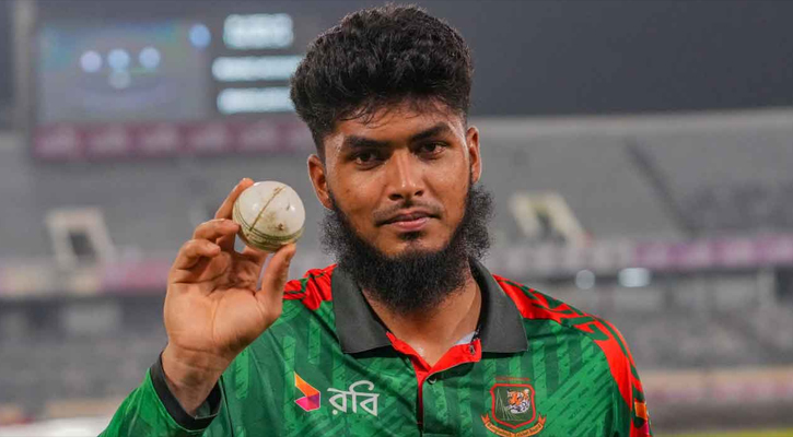 র‍্যাংকিংয়ে রিশাদের বিশাল লাফ, এগোলেন মিরাজ-হৃদয়ও