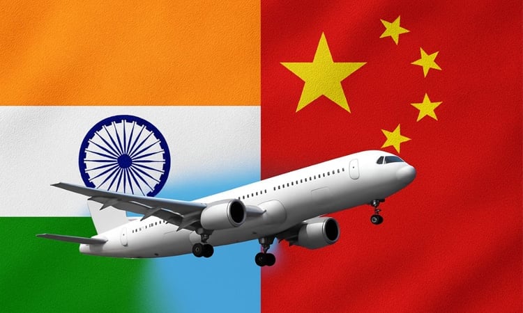 ভারত-চীনের মধ্যে সরাসরি ফ্লাইট পুনরায় চালু