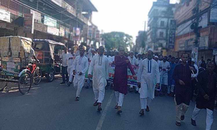 নেত্রকোনায় বিএনপির জাতীয় বিপ্লব ও সংহতি উদযাপিত  