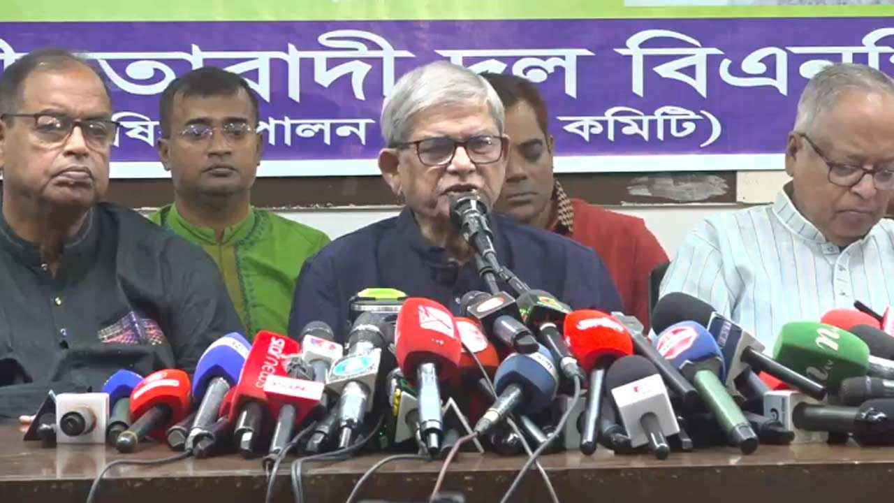 শেখ হাসিনার রায় নিয়ে আতঙ্ক বিরাজ করছে: ফখরুল