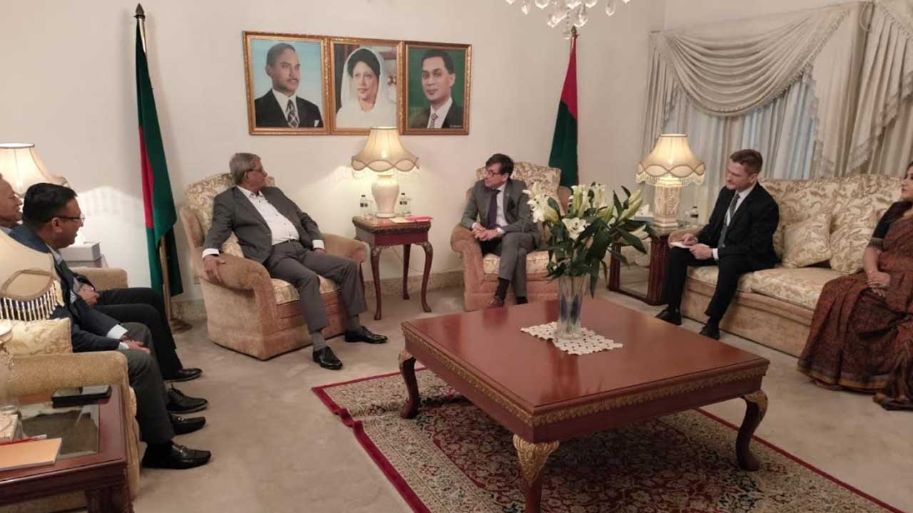 মির্জা ফখরুলের সঙ্গে ফ্রান্সের নতুন রাষ্ট্রদূতের সাক্ষাৎ