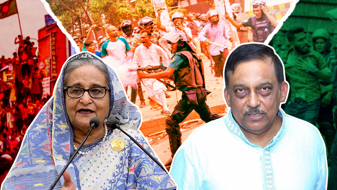জুলাই হত্যা মামলায় শেখ হাসিনা ও আসাদুজ্জামান খাঁন কামালের মৃত্যুদণ্ড