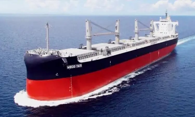 যুক্তরাষ্ট্র থেকে ৬০ হাজার ৮৭৫ মেট্রিক টন গম নিয়ে জাহাজ মোংলা বন্দরে