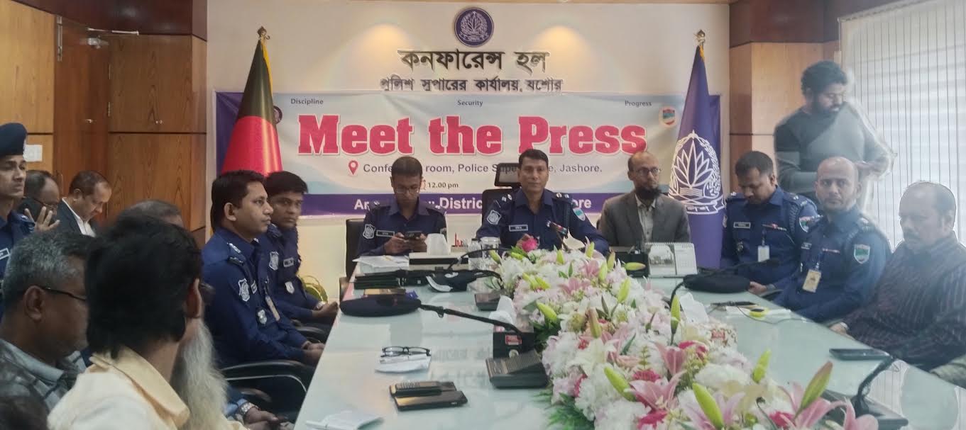 যশোরে আইনশৃঙ্খলা রক্ষায় কঠোর অবস্থানে পুলিশ থাকবে : এসপি সৈয়দ রফিকুল ইসলাম