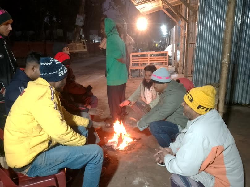 কুড়িগ্রামে শীতের কারণে নাজেহাল জনজীবন
