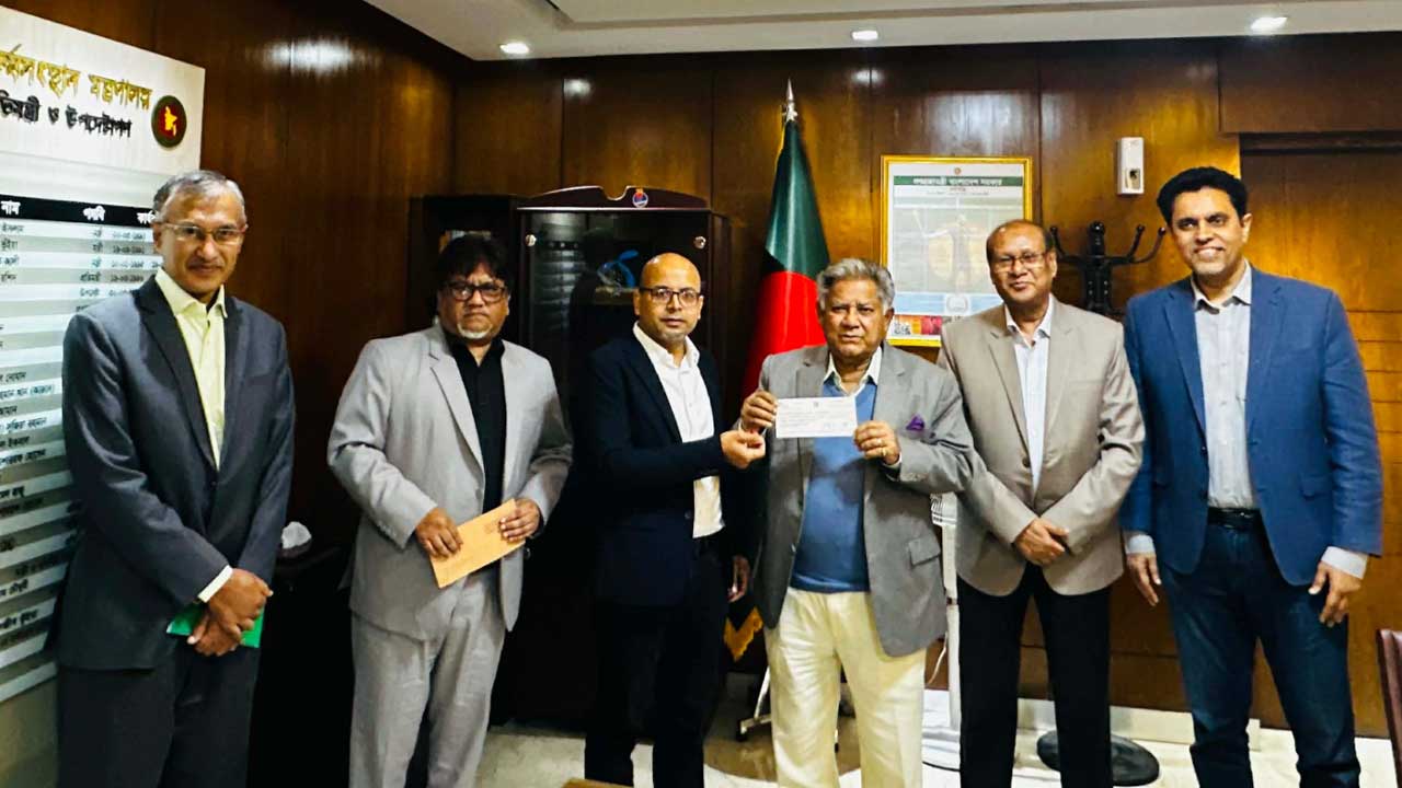 শ্রমিক কল্যাণ ফাউন্ডেশনে লভ্যাংশ জমা দিল বাংলাদেশ সাবমেরিন ক্যাবলস
