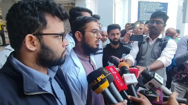 ওসমানী হাসপাতালে ইন্টার্ন ডাক্তারদের কর্মবিরতি