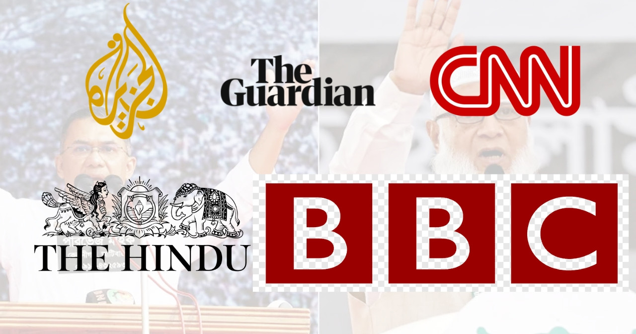 বৈশ্বিক গণমাধ্যমে বাংলাদেশের নির্বাচনের খবর