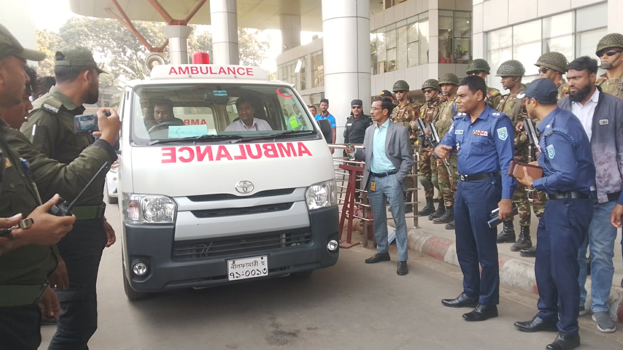 অর্ধকোটি টাকাসহ আটক জামায়াতের আমির হাসপাতালে ভর্তি