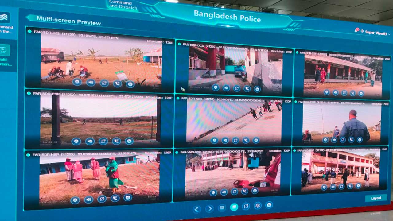 বডি ওর্ন ক্যামেরায় ভোটের চিত্র সরাসরি দেখছে ইসি