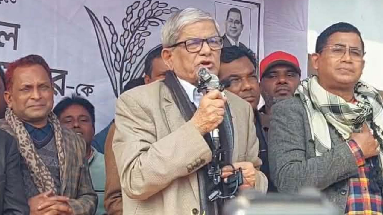এই নির্বাচনে জালিয়াতির কোনো আশঙ্কা নেই : মির্জা ফখরুল