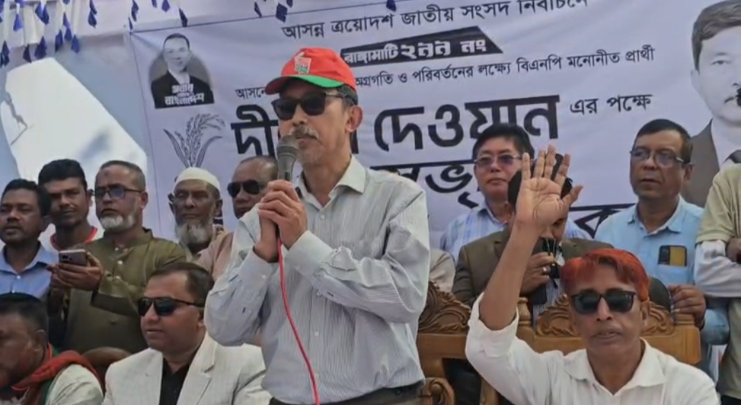নির্বাচনে বিজয়ী হলে রাঙামাটিতে নতুন উন্নয়নের ধারা গড়ে তুলব : দীপেন দেওয়ান