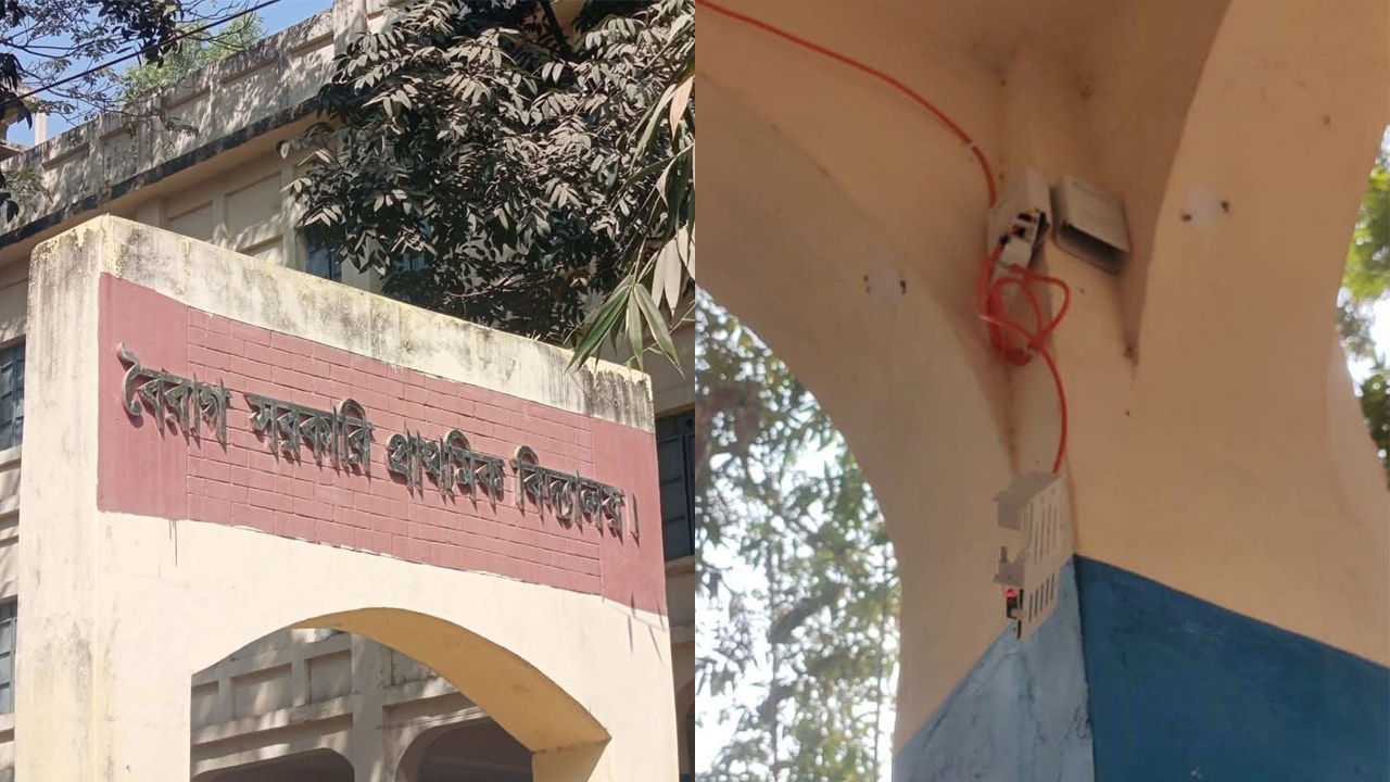 ভোটের আগেই কেন্দ্রের সিসি ক্যামেরা নিয়ে গেল দুর্বৃত্তরা