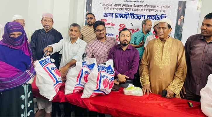 সমাজের সামর্থ্যবানরা এগিয়ে এলে কেউ অভুক্ত থাকবে না: সরোয়ার আলমগীর