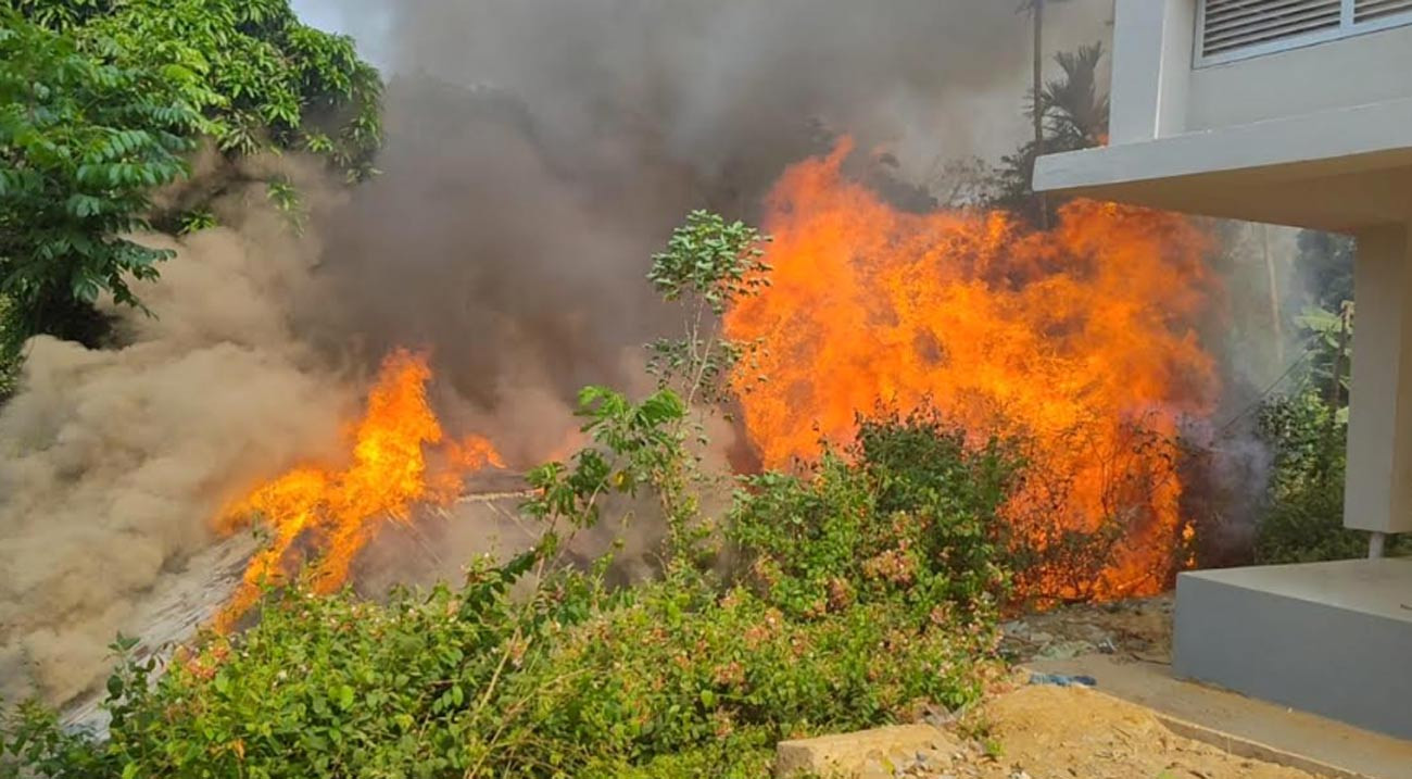 জুরাছড়িতে আগুনে পুড়লো বসতঘর, ১০ লাখ টাকা ক্ষতি