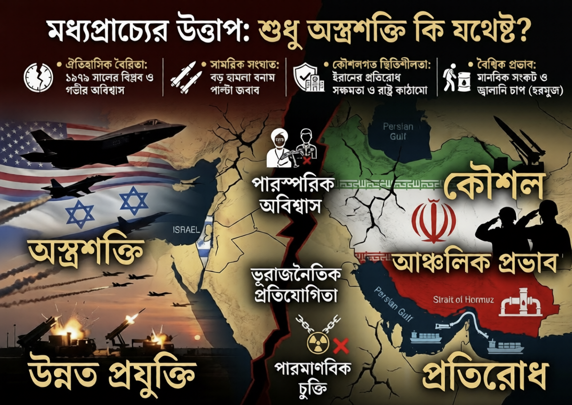 ইজরাইল-আমেরিকার পরাজয়ে সাহসী ইরানের বিজয় হবে! 