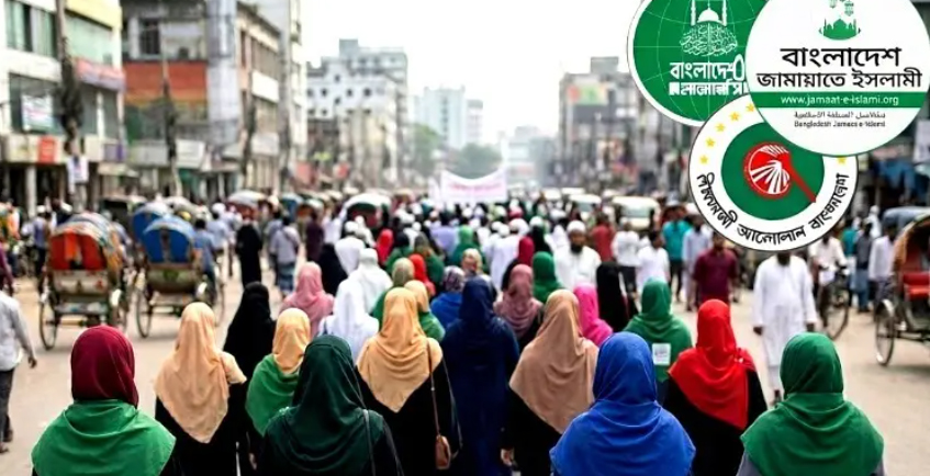মাঠের রাজনীতিতে সক্রিয় হচ্ছে ইসলামি দলগুলোর নারী শাখা