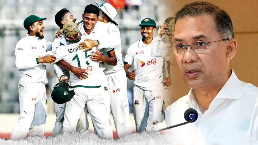 পাকিস্তানের বিপক্ষে টেস্ট সিরিজ জেতায় টাইগারদের অভিনন্দন প্রধানমন্ত্রীর