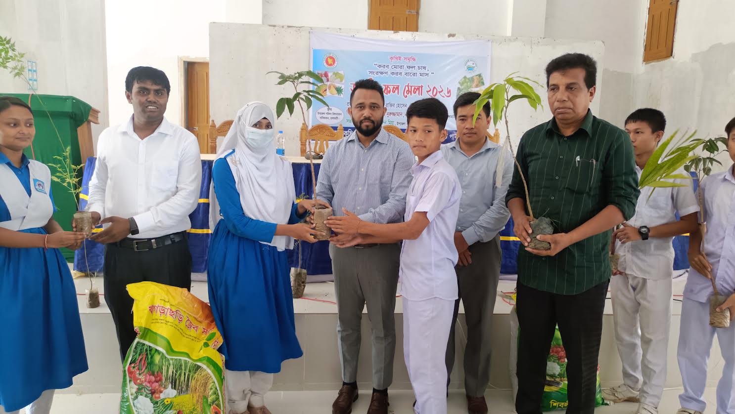 রাঙামাটির নানিয়ারচরে কৃষি প্রণোদনা ও ফল উৎসব অনুষ্ঠিত