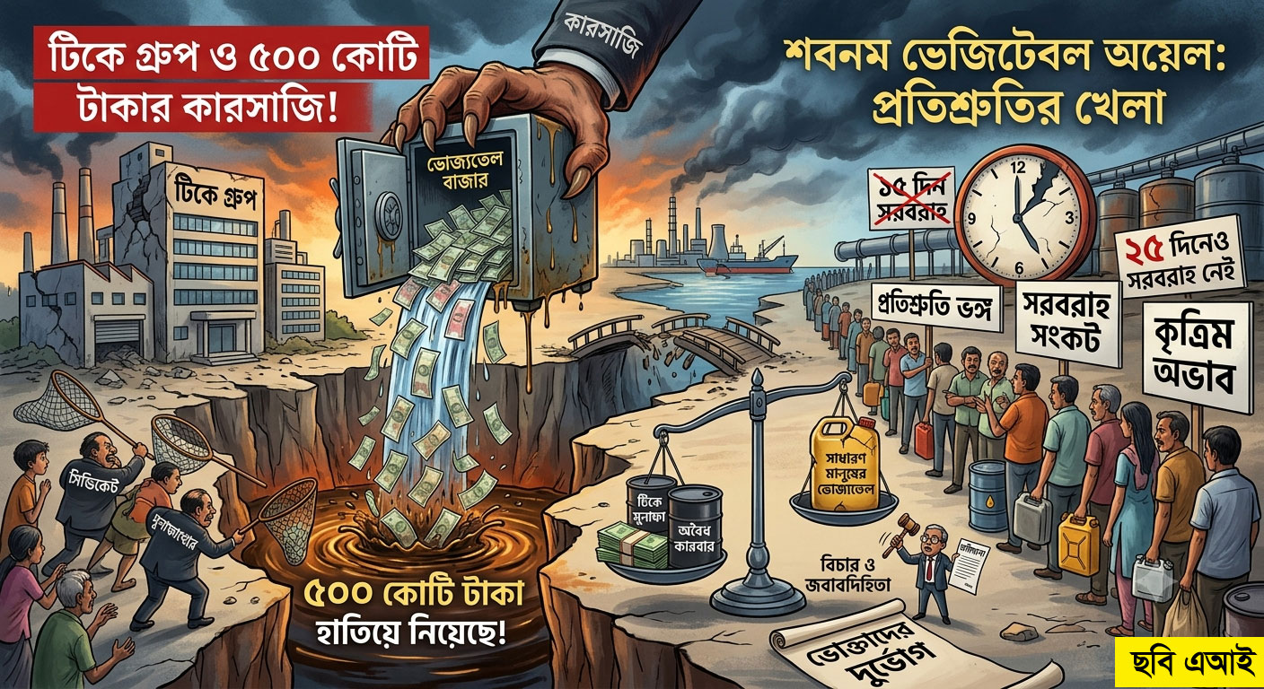 দুই মাসেই ৫০০ কোটি টাকা হাতিয়ে নিয়েছে টিকে গ্রুপ!