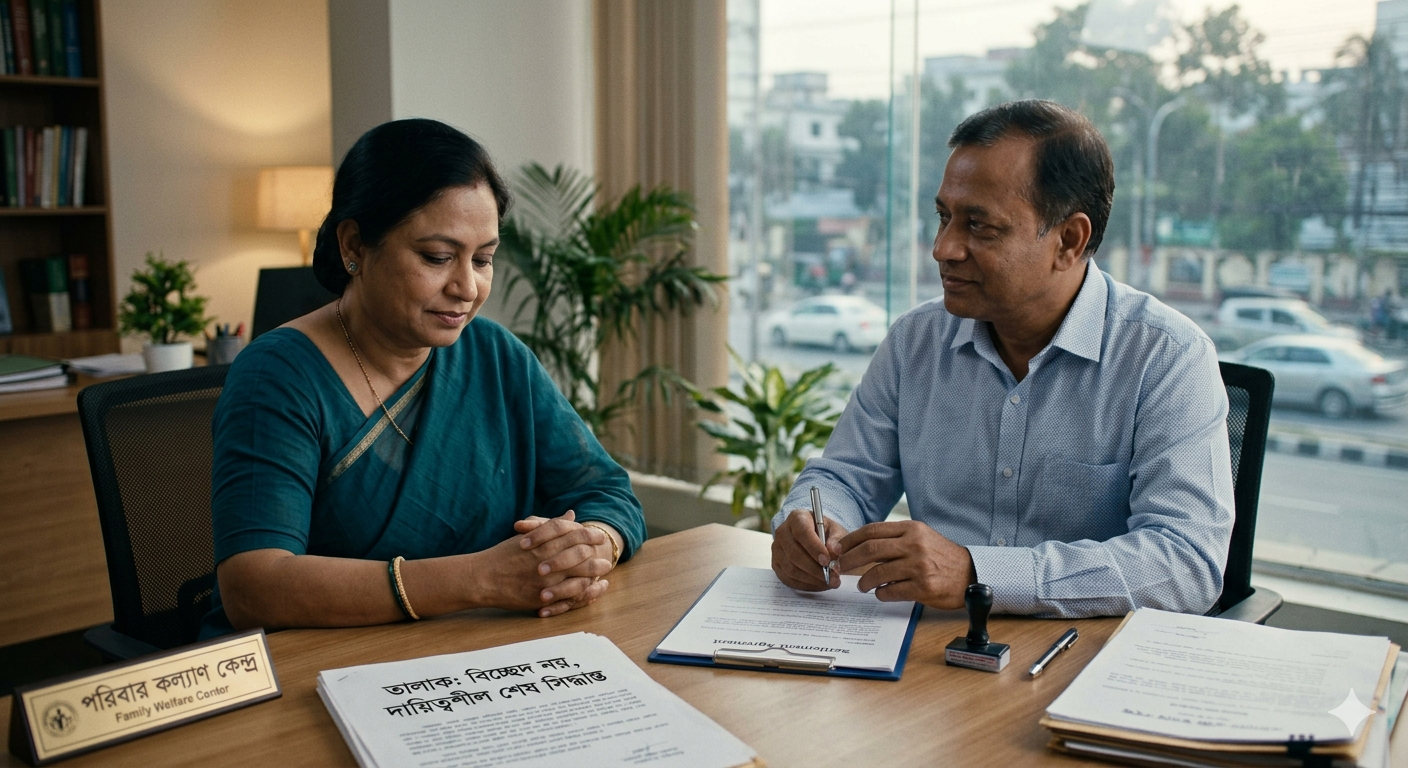 তালাক: বিচ্ছেদ নয়, দায়িত্বশীল শেষ সিদ্ধান্ত