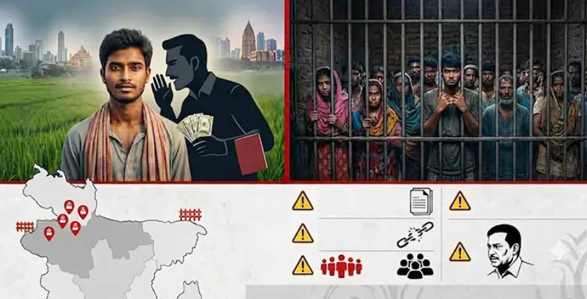 সীমান্ত পেরিয়ে ভারতের কারাগারে শত বাংলাদেশি