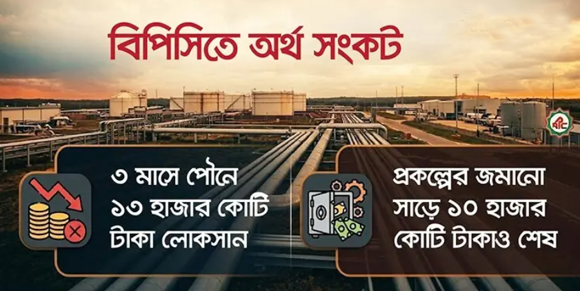 অর্থ সংকটে নাজেহাল বিপিসি