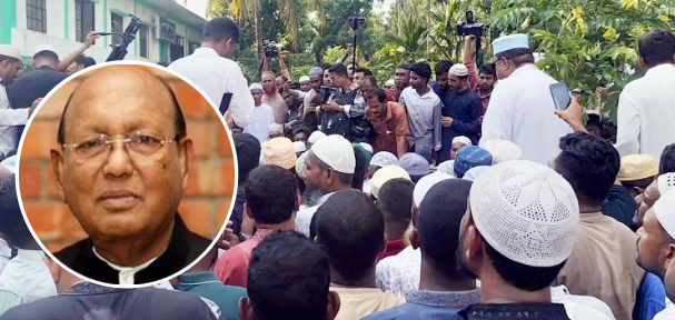 মা ও স্ত্রীর পাশে শায়িত হলেন তোফায়েল আহমেদ