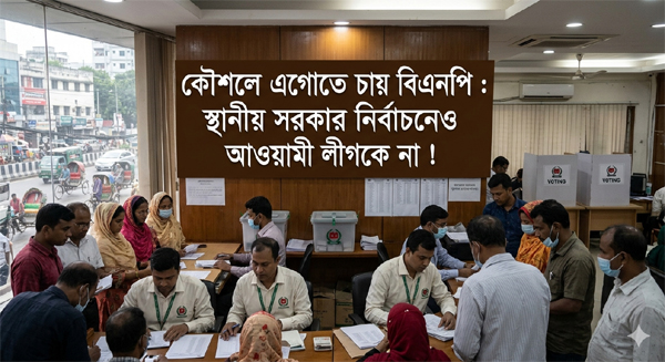 কৌশলে এগোতে চায় বিএনপি : স্থানীয় সরকার নির্বাচনেও আওয়ামী লীগকে না !