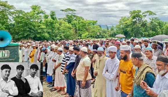 সিলেটে চির বিদায় এক সাথে তিন বন্ধু