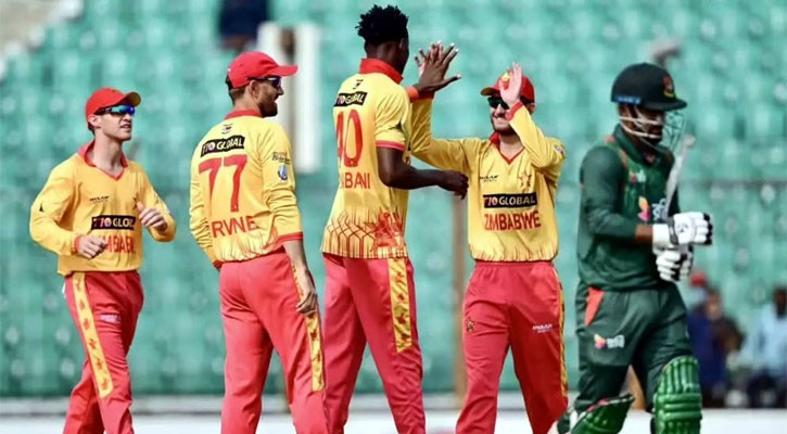 বাংলাদেশ বিপক্ষে জিম্বাবুয়ের টি-টোয়েন্টি দলে তিন পরিবর্তন