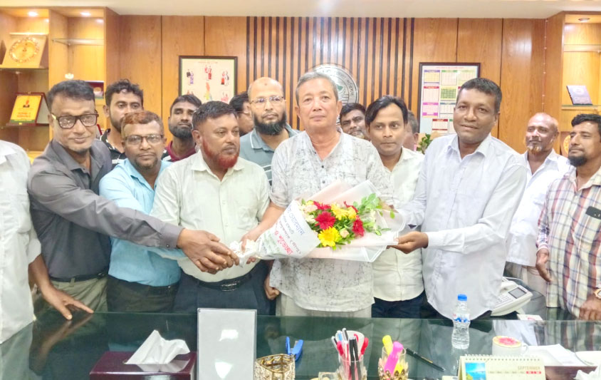 রাঙামাটি জেলা পরিষদ চেয়ারম্যানের সাথে নানিয়ারচর উপজেলা বিএনপির সৌজন্য সাক্ষাৎ
