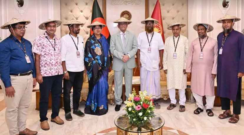 কৃষকরা হলেন দেশের আসল ও শ্রেষ্ঠ মানুষ : রাষ্ট্রপতি